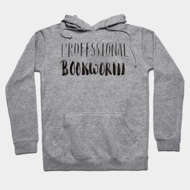 Professional Bookworm Hoodie by Ychty